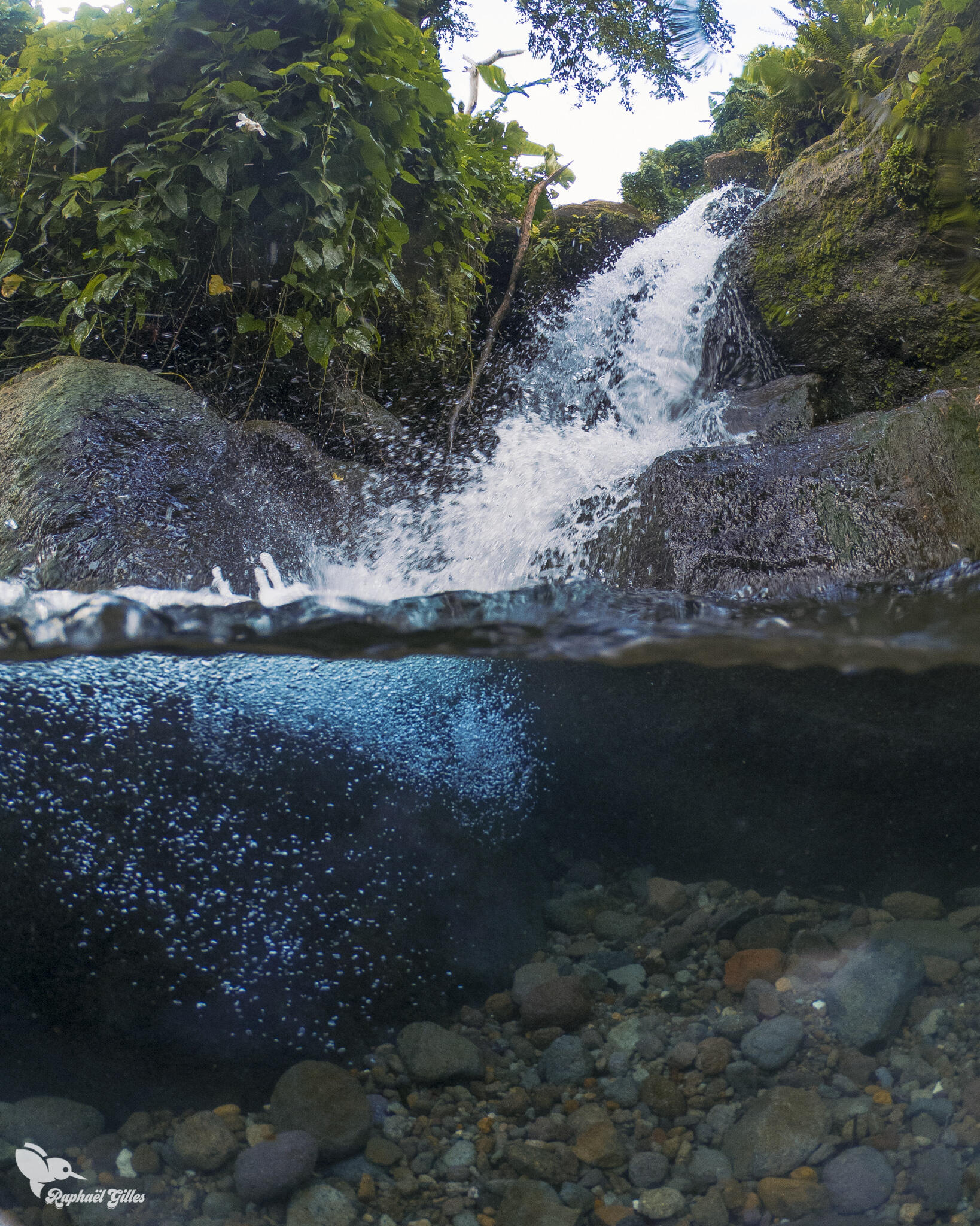 Une cascade.